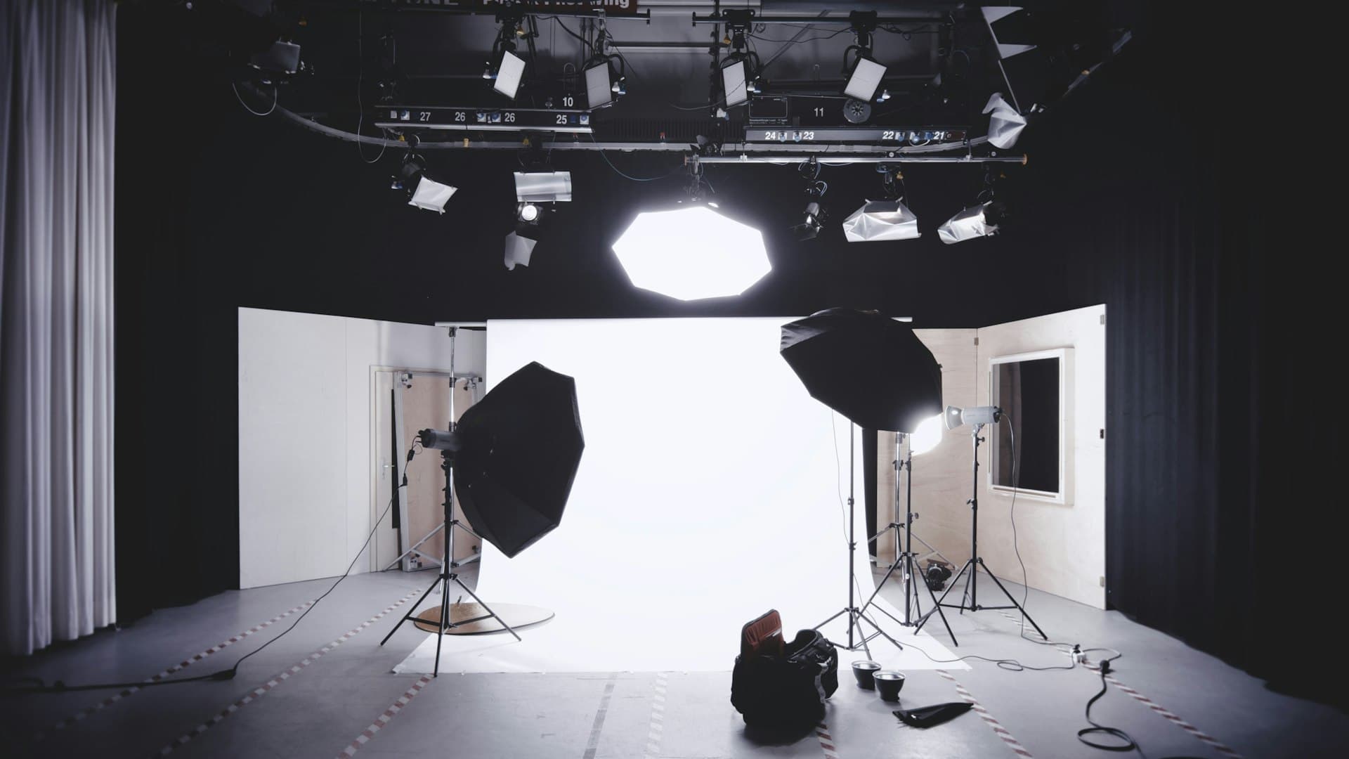 Elena at work on location